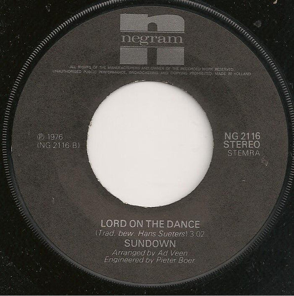 Sundown (4) : One Morning In May (7", Single, Sil)