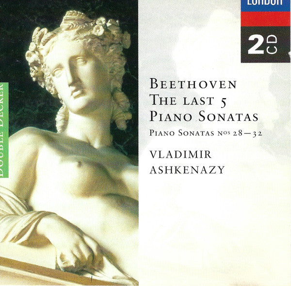 Ludwig van Beethoven, Vladimir Ashkenazy : The Last 5 Piano Sonatas Nos. 28-32 (2xCD, Comp)