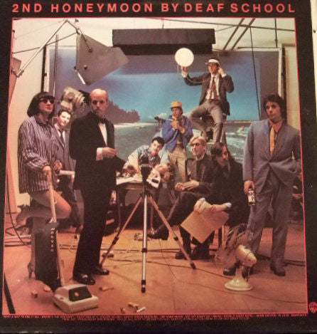 Deaf School : 2nd Honeymoon / Don't Stop The World (2xLP, Comp, Win)