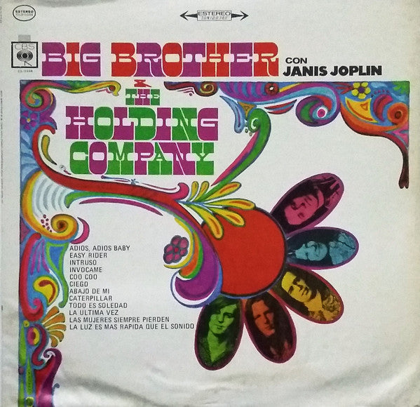 Big Brother & The Holding Company : Big Brother & The Holding Company (LP, Album, RE)