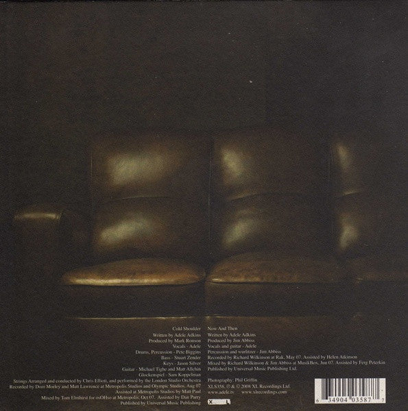 Adele (3) : Cold Shoulder (7", Single)
