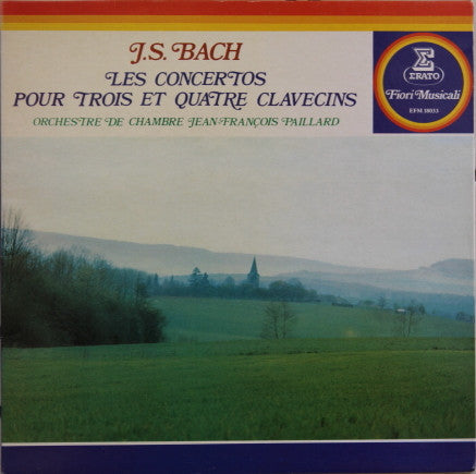 Orchestre De Chambre Jean-François Paillard, Johann Sebastian Bach : Les Concertos Pour Trois Et Quatre Clavecins (LP)