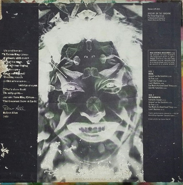 The Three Ring Circus : Groovin' On The Sunshine (LP)