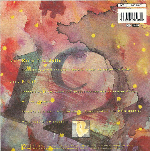 James : Ring The Bells (7", Single)