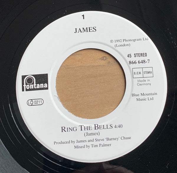 James : Ring The Bells (7", Single)