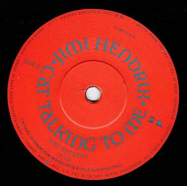 Jimi Hendrix : Valleys Of Neptune (7", Single, Ltd)