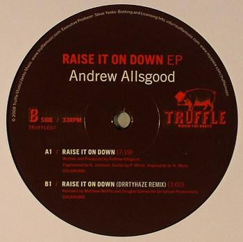 Andrew Allsgood : Raise It On Down EP (12", EP)