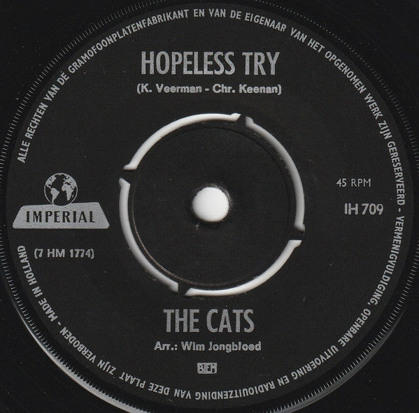 The Cats : What A Crazy Life (7", Single)