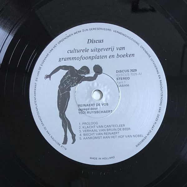 Tine Ruysschaert : Reinaert De Vos (LP)