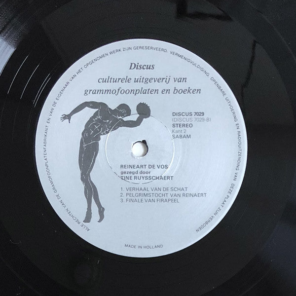 Tine Ruysschaert : Reinaert De Vos (LP)
