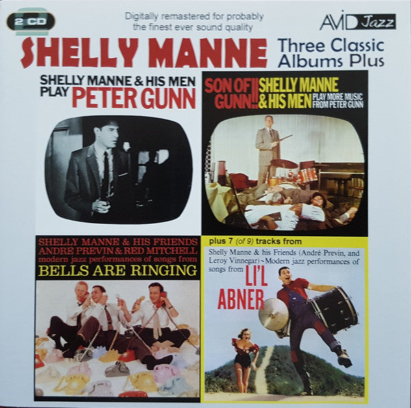 Shelly Manne & His Men : Three Classic Albums Plus (2xCD, Comp)