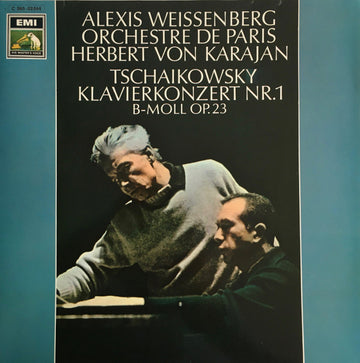 Alexis Weissenberg, Orchestre De Paris ; Herbert von Karajan - Pyotr Ilyich Tchaikovsky : Klavierkonzert Nr.1 B-moll Op. 23 (LP, Gat)