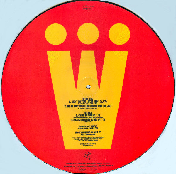 Aswad : Next To You (12", Single, Pic)