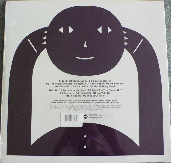 1/2 Japanese : Invincible (LP, Album, Ltd, Bla)