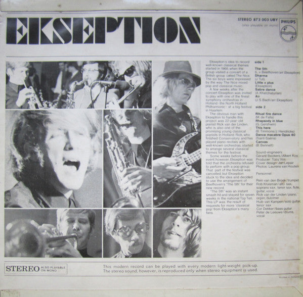 Ekseption : Ekseption (LP, Album)