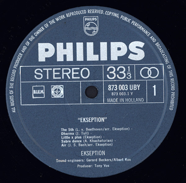 Ekseption : Ekseption (LP, Album)