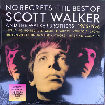 Scott Walker And The Walker Brothers : No Regrets - The Best Of Scott Walker And The Walker Brothers - 1965 - 1976 (2xLP, Comp, RE, 180)