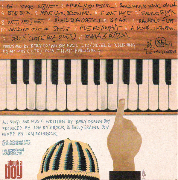 Badly Drawn Boy : About A Boy (CD, Album, Promo)