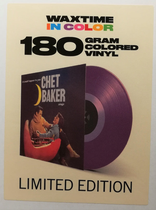Chet Baker : It Could Happen To You (LP, Album, Ltd, RE, Pur)