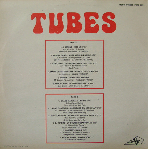 Various : Tubes (LP, Comp)