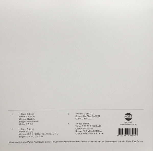 Pieter-Paul Devos : [citation needed] (10", EP, RSD)