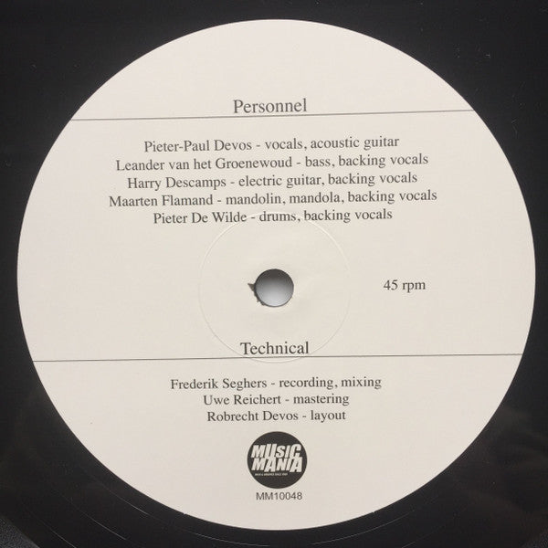 Pieter-Paul Devos : [citation needed] (10", EP, RSD)