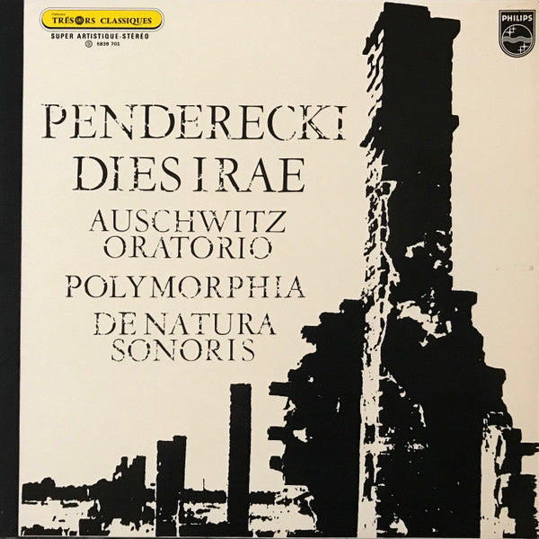 Krzysztof Penderecki : Dies Irae (Auschwitz Oratorio) / Polymorphia / De Natura Sonoris (LP)