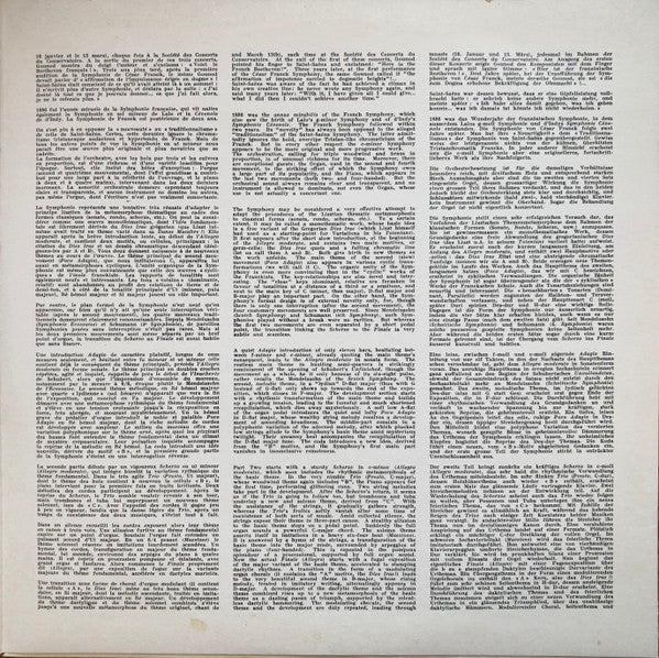 Camille Saint-Saëns / Orchestre National De France Direction Jean Martinon Avec Marie-Claire Alain : Symphonie Avec Orgue En Ut Mineur / Le Rouet D'Omphale / Danse Macabre (LP, Album, RE, Blu)