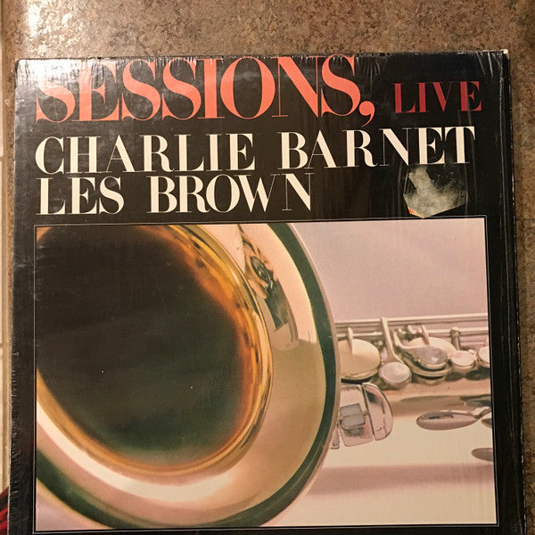 Charlie Barnet / Les Brown : Sessions, Live (LP)