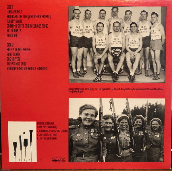 Killdozer : Uncompromising War On Art Under The Dictatorship Of The Proletariat (LP, Album)