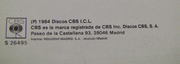 Roberto Carlos : Roberto Carlos '85 (LP, Album)