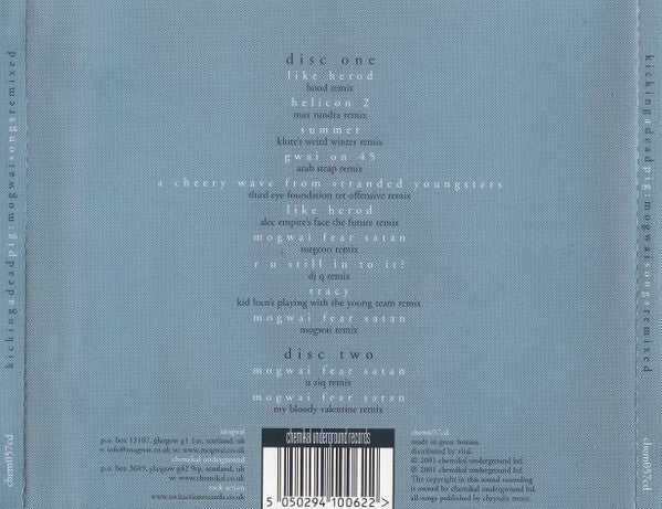 Mogwai : Kicking A Dead Pig : Mogwai Songs Remixed (2xCD, Comp)