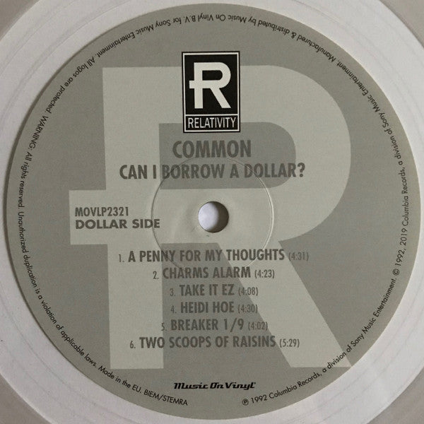 Common : Can I Borrow A Dollar? (LP, Album, Ltd, Num, RE, Tra)