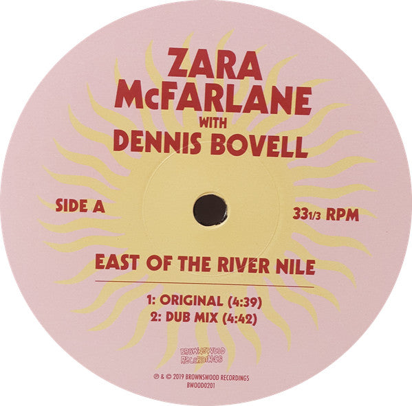 Zara McFarlane With Dennis Bovell : East Of The River Nile (12", EP)