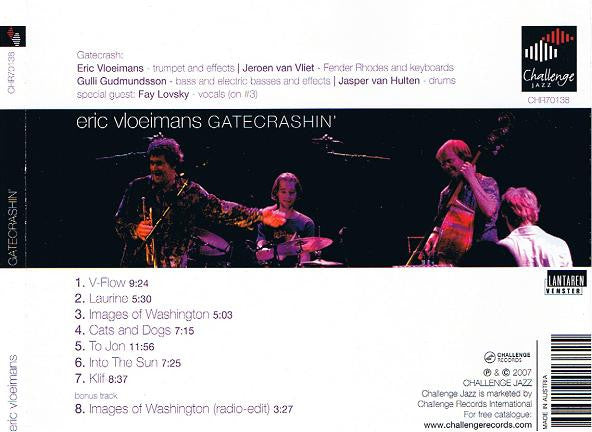 Eric Vloeimans : Gatecrashin' (CD, Album)