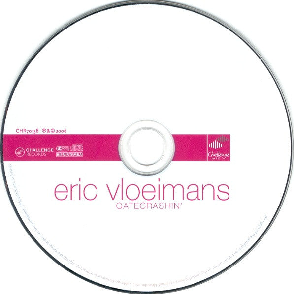 Eric Vloeimans : Gatecrashin' (CD, Album)