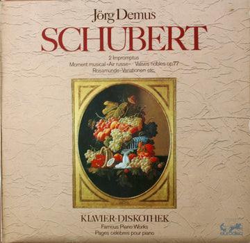 Jörg Demus, Franz Schubert : Famous PIano Works (LP)