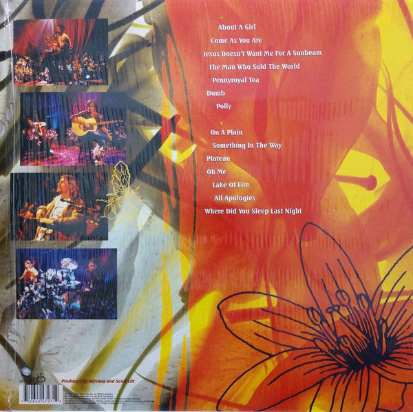 Nirvana : MTV Unplugged In New York (LP, Album, RE, RP, 180)