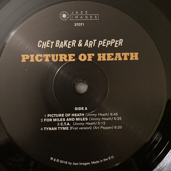 Chet Baker & Art Pepper : Picture of Heath (LP, Album, Mono, Dlx, Ltd, RE)
