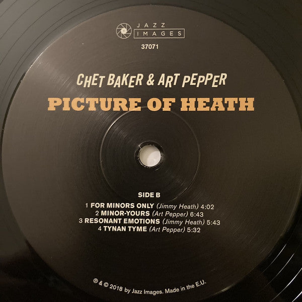 Chet Baker & Art Pepper : Picture of Heath (LP, Album, Mono, Dlx, Ltd, RE)