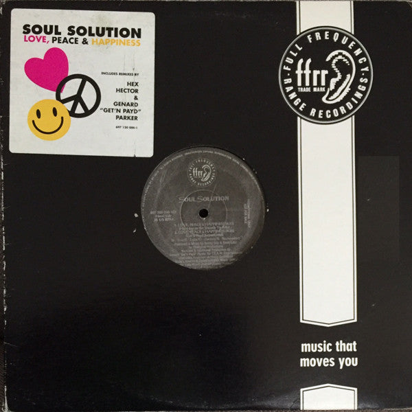 Soul Solution : Love, Peace & Happiness (12", Promo)