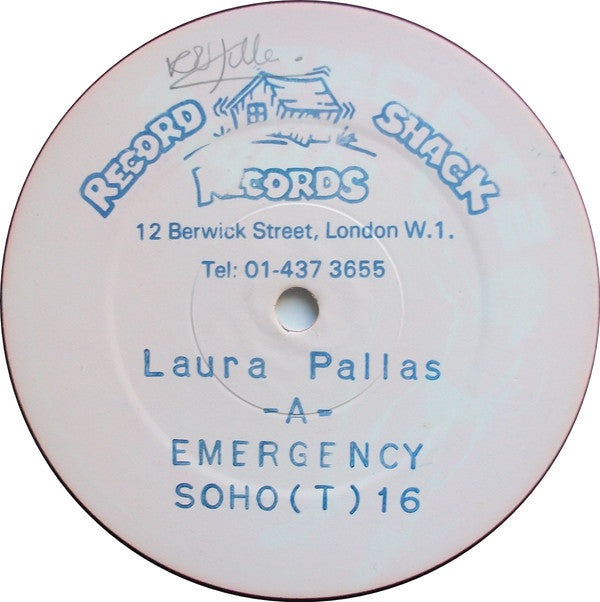 Laura Pallas : Emergency! (12", W/Lbl)