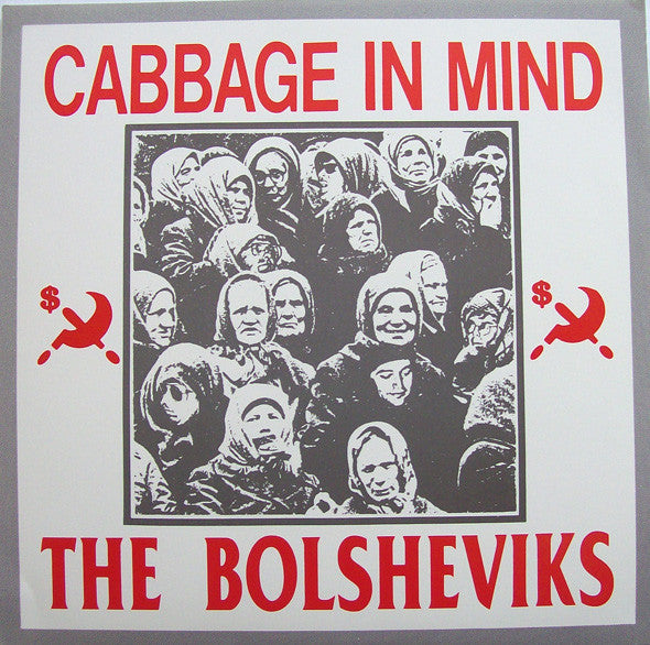 The Bolsheviks : Cabbage In Mind (7", EP, Red)