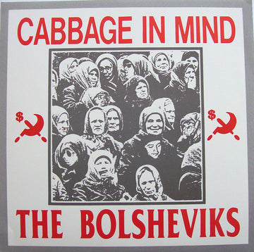 The Bolsheviks : Cabbage In Mind (7", EP, Red)