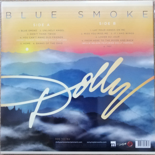 Dolly Parton : Blue Smoke (LP, Album, Ltd, Num, RE,  Bl)