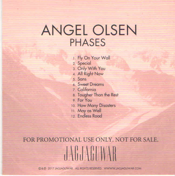 Angel Olsen : Phases (CD, Comp, Promo)