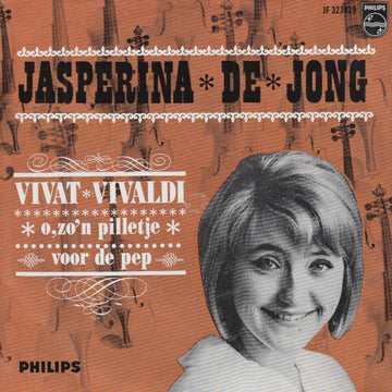 Jasperina de Jong : Vivat Vivaldi (7", Single, Mono, blu)