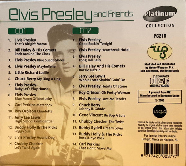 Various : Elvis Presley And Friends (2xCD, Comp)