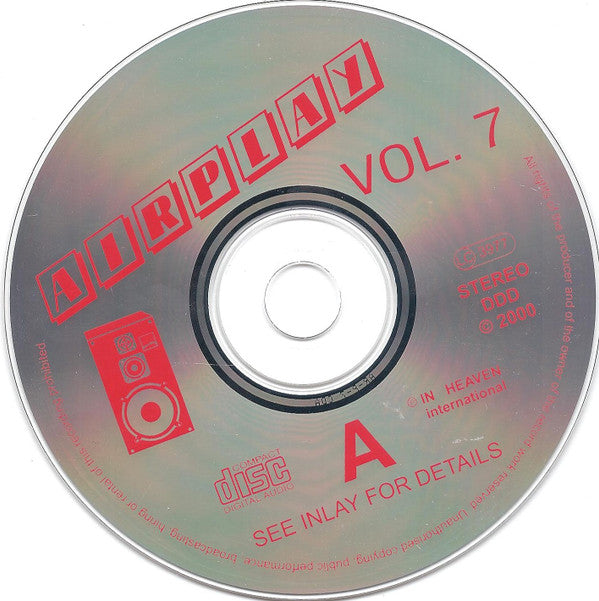 Various :  Airplay Top Charts 7 2000 - Juli 2000  (2xCD, Comp, Unofficial)