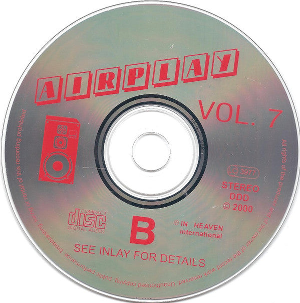 Various :  Airplay Top Charts 7 2000 - Juli 2000  (2xCD, Comp, Unofficial)